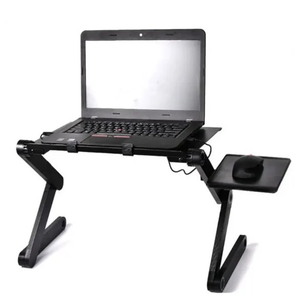 Office Furniture Computer Stand 42*26CM Adjustable Foldable Laptop Holder Notebook Desks Lap PC Folding Desk Table Vented Stand - Image 2