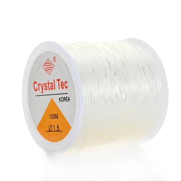 iYOE 0.5-1.5mm Elastic Cord String Transparent Elastic Thread For Jewelry Making Diy Bracelet Necklace Beaded Accessories - Image 4