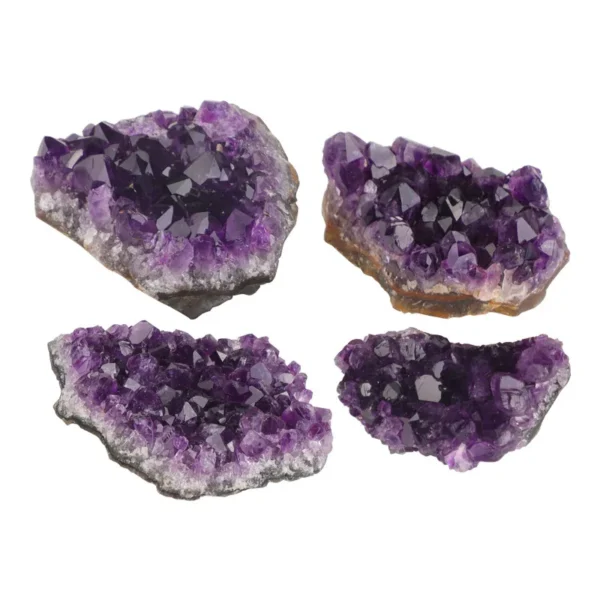 10-70g 30-50mm Amethyst Geode Natural Crystal Quartz Stone Wand Point Energy Healing Mineral Stone Rock Home Decor Geode - Image 6