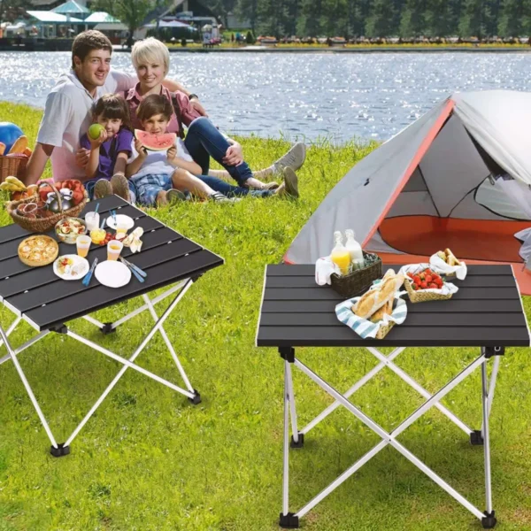 Ultralight Portable Folding Camping Table Foldable Outdoor Dinner Desk High Strength Aluminum Alloy For Garden Party Picnic BBQ - Image 6