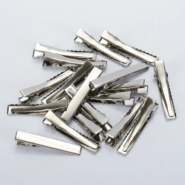 50Pcs High Quality Metal Hair Alligator Clips Accessories for DIY Jewelry Hairpins Barrette Ornament Women Hair Styling Tool