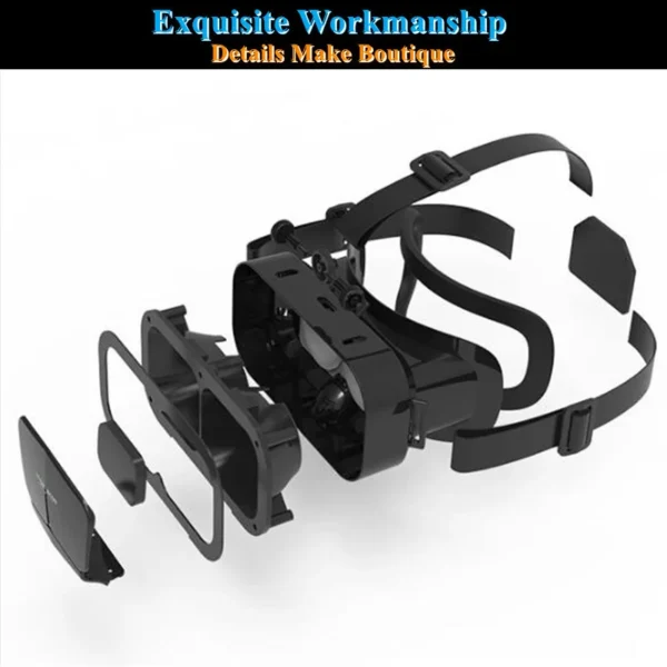 Original G10 IMAX Giant Screen VR Glasses 3D Virtual Reality Box Google Cardboard Helmet for 4.7-7" Smartphone,Matching Joystick - Image 6