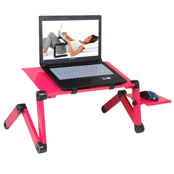 Laptop Stand Portable Notebook Computer Table Foldable PC Bed Sofa Desk Escritorio Adjustable Ergonomics Aluminum Alloy Shelf - Image 2