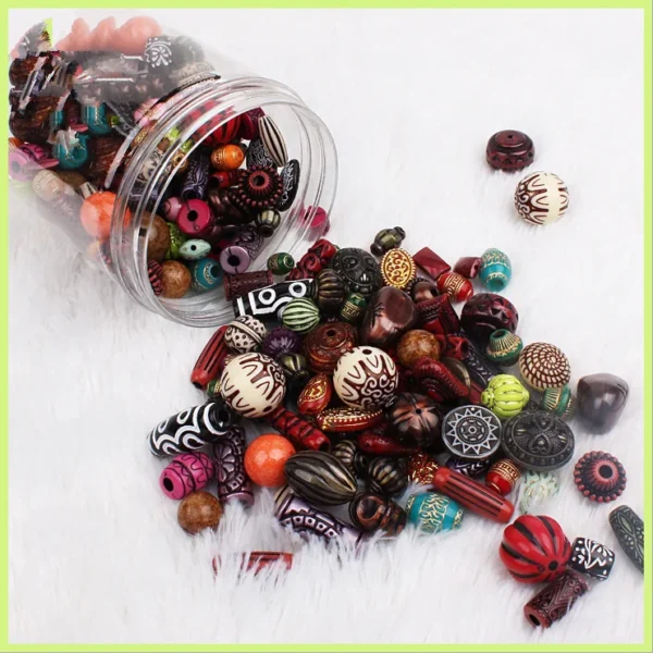 New 20g Acrylic Beads mixing Beads Style for DIY Handmade Bracelet Jewelry Making Accessories - Image 6