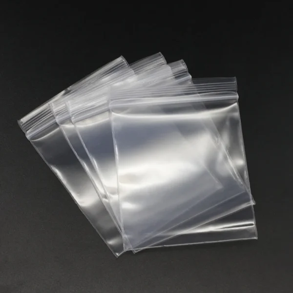 30-100pcs/bag 4*6/5*7/6*8/7*10/8*12cm Zipped Lock Reclosable Plastic Poly Clear Bags Bulk Jewelry Craft Accessory Packaging