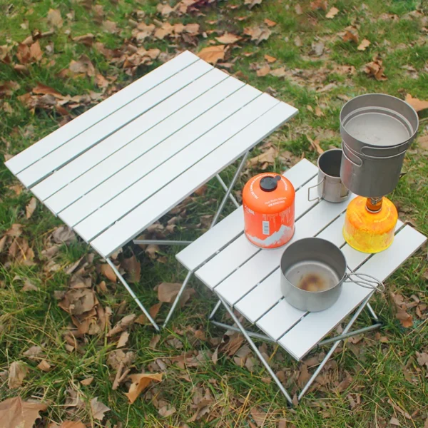 Ultralight Aluminum  Camp Table, Portable Folding Camping Table with Carry Bag for Outdoor, Fishing & Picnic - Image 6