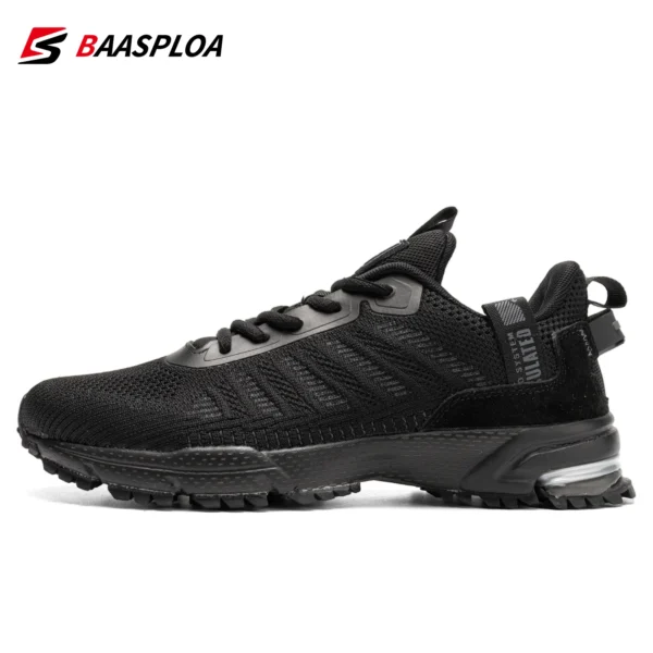 Baasploa Professional Running Shoes For Men Lightweight Men's Designer Mesh Sneakers Lace-Up Male Outdoor Sports Tennis Shoe - Image 2