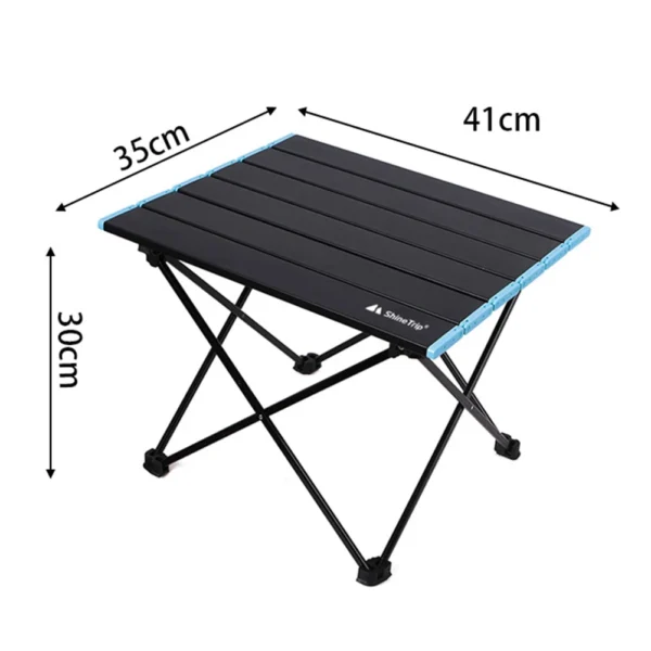 Outdoor Camping Table Portable Foldable Desk Furniture Computer Bed Ultralight Aluminium Hiking Climbing Picnic Folding Tables - Image 6