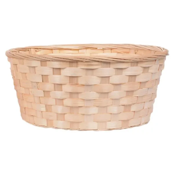 Bamboo Woven Bread Basket Snacks Container Fruit Vegetables Egg Storage Basketry Display Tray wholesales - Image 4