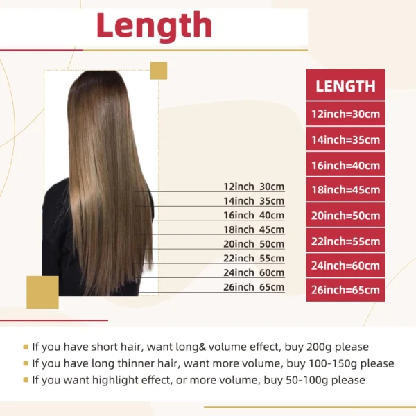 [Hot Sale] Moresoo Clip in Hair Extensions Real Natural Hair Remy Straight Set 5&7 Pcs Brazilian Clip in Human Hair Extensions - Image 6