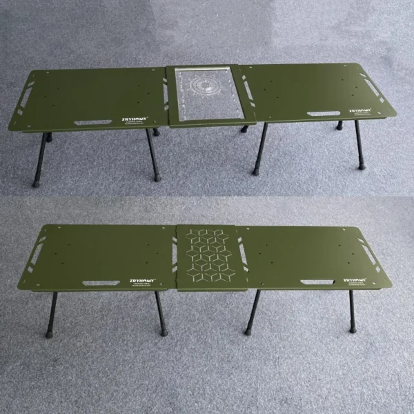 Tryhomy Versatile IGT Tactical Table Splicable Camping Table  Optional Ultralight Aluminum Alloy Outdoor Table Accessories - Image 3