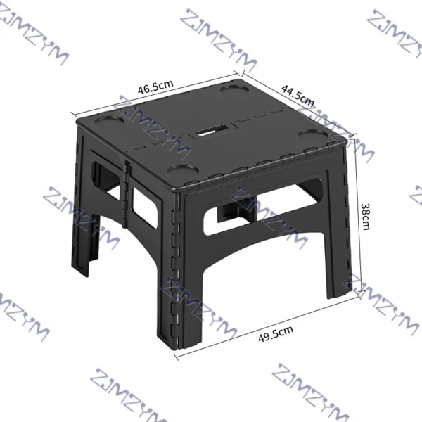 Outdoor Folding Table Portable Camping Plastic Table Set Simple Table Picnic Equipment Supplies - Image 5