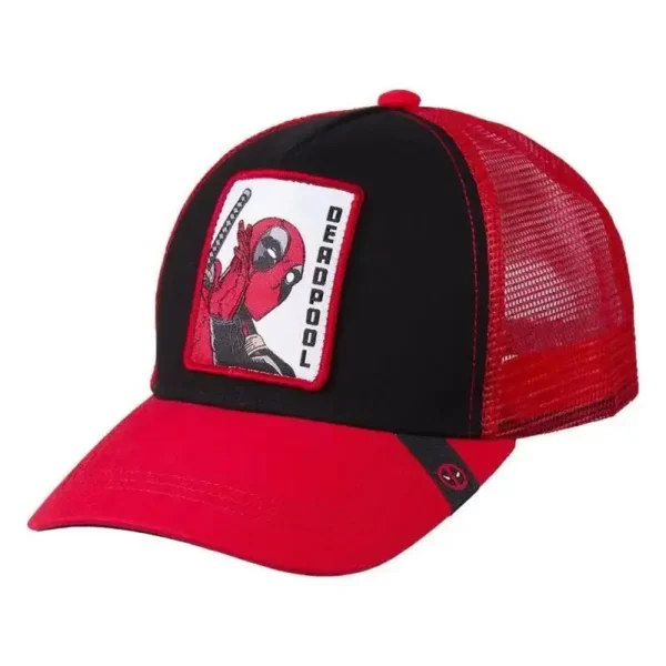 High Quality Deadpool Cartoon Snapback Cap Cotton Baseball Cap For Men Women Adjustable Hip Hop Dad Hat Bone Garros Dropshipping