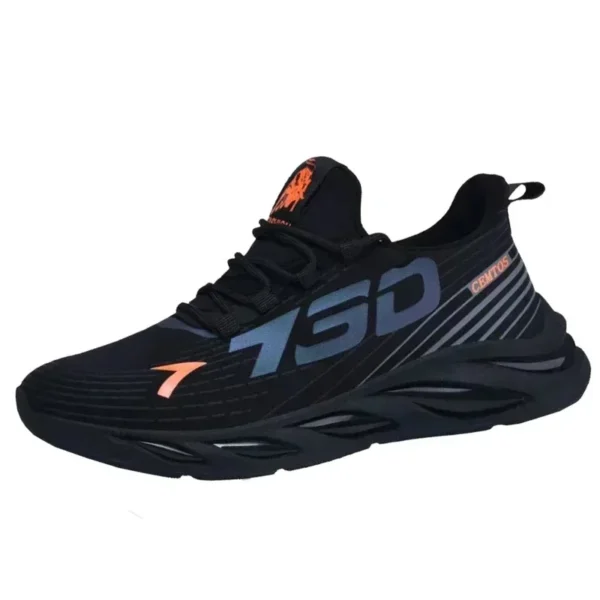 Summer men's casual versatile shoes, fashionable sports shoes, breathable running shoes, outdoor walking training tennis shoes - Image 6