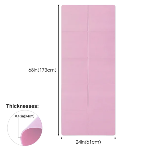 4MM Thick EVA Yoga Mats Anti-slip Sport Fitness Mat Blanket For Exercise Yoga And Pilates Gymnastics Mat Fitness Equipment - Image 2