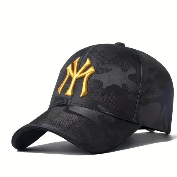 Fashion Letter Embroidery Camouflage Baseball Hats Spring and Autumn Outdoor Adjustable Casual Hats Sunscreen Hat - Image 4