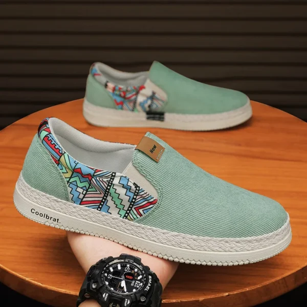 Flat Canvas Shoes For Men  Fisherman Linen Cloth Loafers Summer Men's Sneakers New Style Shoes Sneakers Male Casual Shoes Man - Image 6