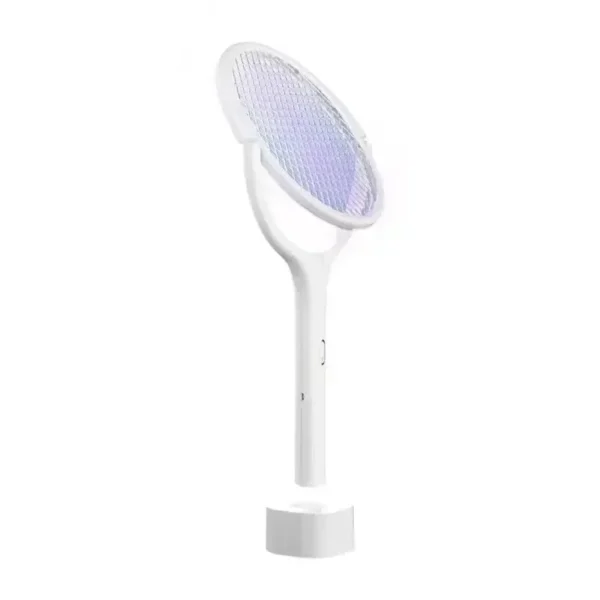 5 In 1 Fast Charging Racket Kill Fly Bug Safety Insulated Battery Powered Lamp ABS Adjustable Electric Mosquito Swatter - Image 6