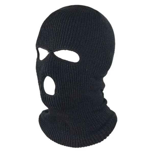 Full Face Cover Ski Mask Hat 3 Holes Balaclava Army Tactical CS Windproof Knit Beanies Bonnet Winter Warm Unisex Caps - Image 6