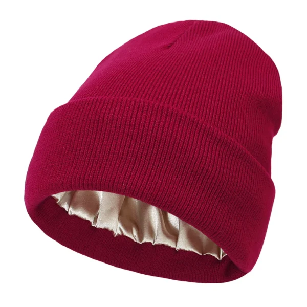 1Pcs Autumn and Winter New Fashionable Warm Hat Women's Versatile Knitted Hat Outdoor Windproof Ear Protection Hat - Image 6