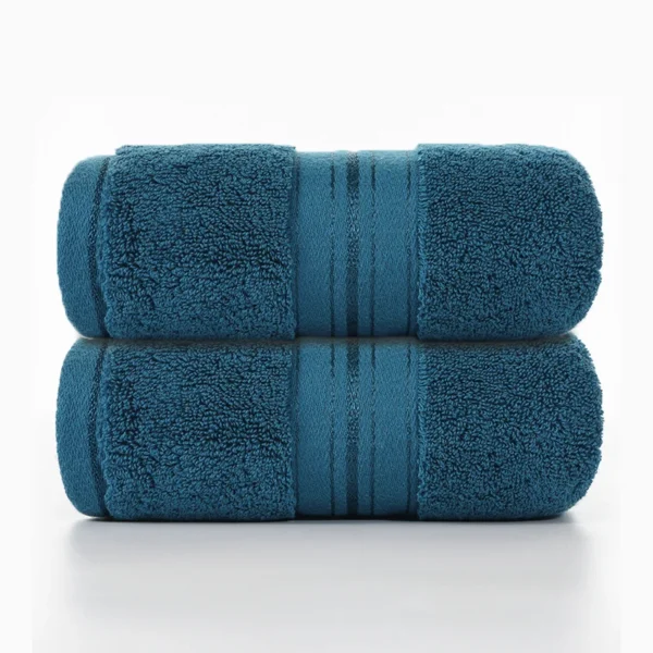 Cotton Towel Bathroom Face Towel Strong Absorbent Soft Non-shedding Adult Towel Thickened Box in Two Packs - Image 2