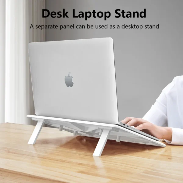 Portable Laptop Stand Desk Laptop Table Book Notebook Folding Bed Table Multi Function Learning Reading Heightening Bracket - Image 4