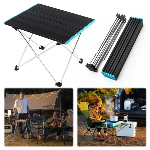 Foldable Table Portable Folding Tables Camping Desk Ultralight Aluminum Alloy Coffe Tables Hiking Fishing Supplies Barbecue