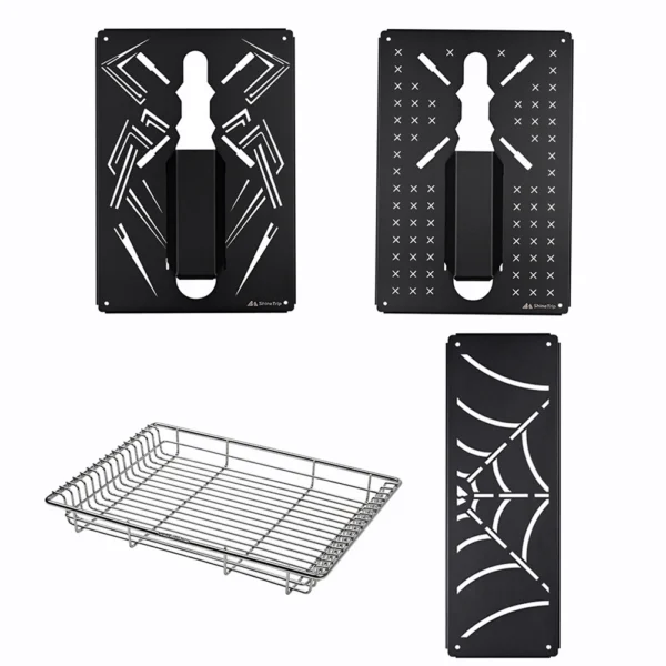 Detachable Spider Stove Special Table Board Stainless Steel Table Plate Flexible Combination Drain Basket for IGT Series