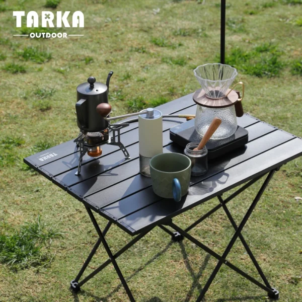 TARKA Outdoor Camping Folding Table Party Picnic BBQ Portable Foldable Desk High Strength Ultralight Aluminium Portable Table - Image 6