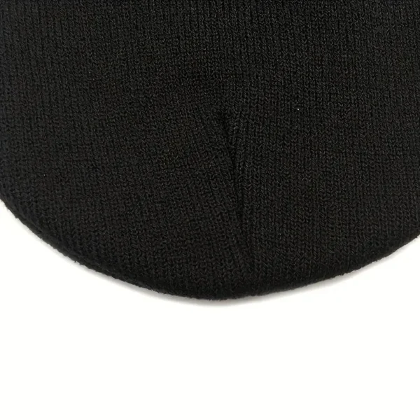 Winter Hat Men Knitted Hat Fashion Pullover Hat Casual Sports Warm Thick Winter Cap Stretch Women Cap White Black Hat Unisex - Image 4