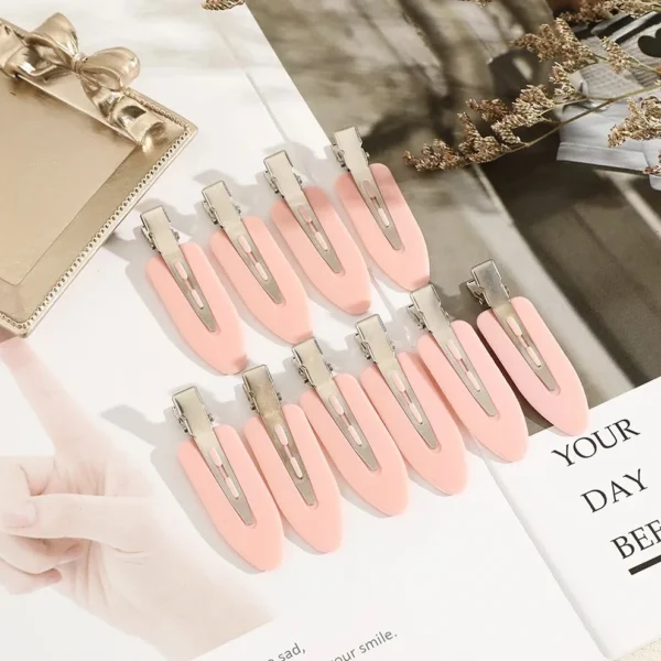 10pcs/set No Bend Seamless Hair Clips Side Bangs Barrette Makeup Washing Face Accessories Women Girls Styling Hairpins - Image 2