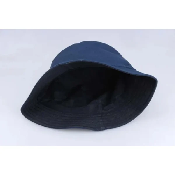 Solid Color Black Foldable Bucket Hats Beach Sun Hat Street Headwear Fisherman Hat Outdoor White Cap for Men and Woman - Image 6