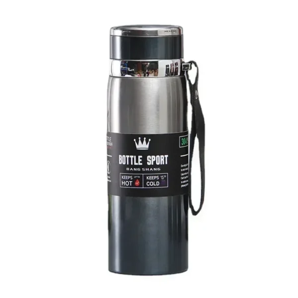 316 stainless steel thermos cup portable sling travel kettle large capacity outdoor sports kettle batch - Image 6