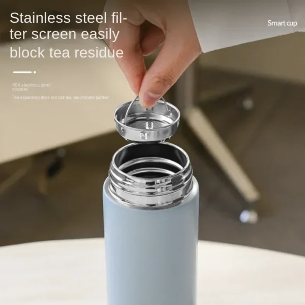 500ML Stainless Steel SMEG Water Bottles Insulated Water Bottles Thermos Bottle Drinking Bottle Coffee Cup Travel Mug - Image 3