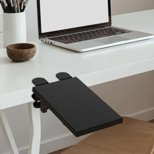 Wood Computer Arm Rest Ergonomic Mouse Pad Holder Foldable Comfortable Elbow Support Armrest Rack for Home Table Desktop Desk - Image 2