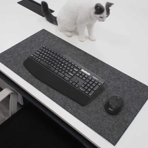 Cushion Large XXL gaming mouse pad Computer Desk Mat Table Keyboard Wool Felt Laptop Desk Non-slip deskpad Mousepad - Image 3