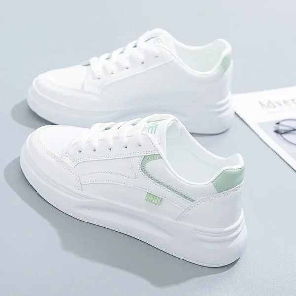 Women's Shoes Summer Thick Sole White Spring Autumn Breathable Platform Tennis Woman Trend Round Head Female Casual Sneaker2024