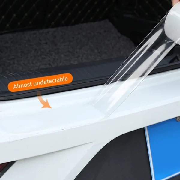 Car Stickers Door Edge Protector Universal Car Door Sill Sticker Anti Scratch Transparent Film Protection Style Auto Accessories - Image 4