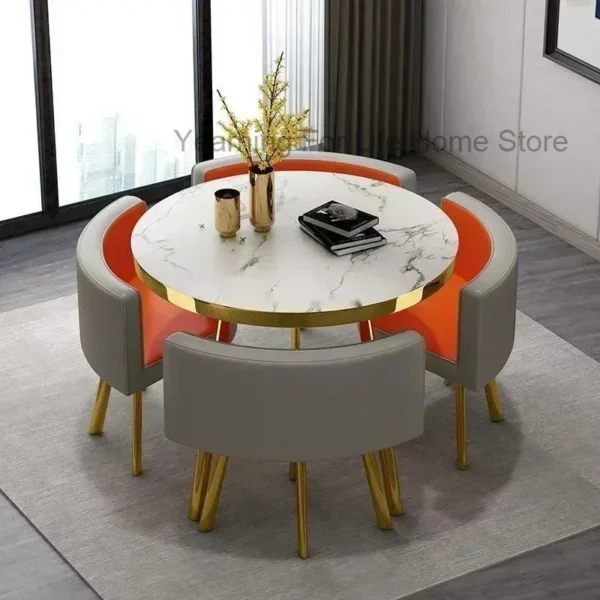 Modern Dining Tables Reception Negotiation Wooden Dining Tables Rest Office Restaurant Mesas De Comedor Home Furniture HDCZ - Image 4