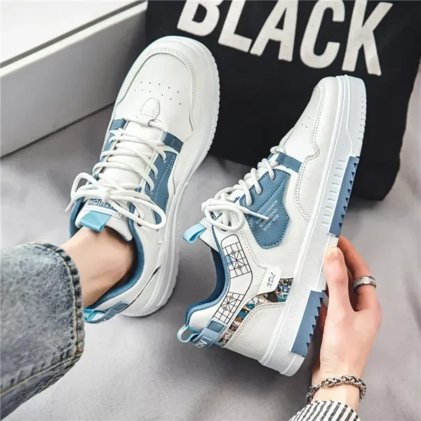 2023 Men's Summer Casual Running Shoes New Men's Sneakers Fashion Designer Platform Shoes Outdoor Tennis Training Shoes for Men - Image 3