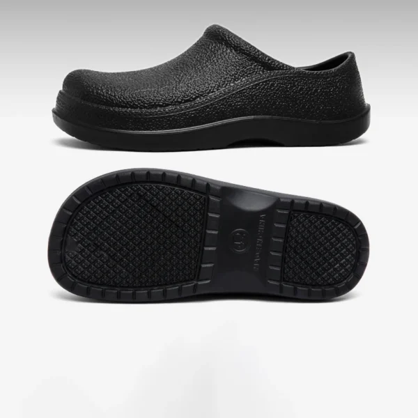 Men Chef Shoes Man Summer Beach Slippers Water-proof Oil-proof Kitchen Shoes Non-slip Garden Clogs Hotel Work Shoe EVA Sandal - Image 2