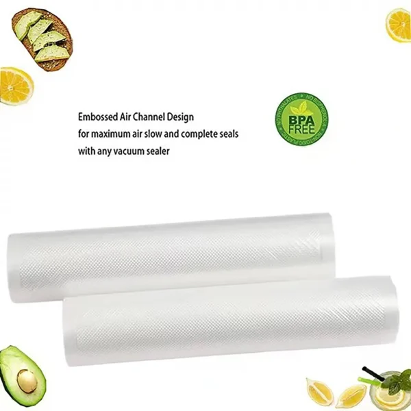 1 Rolls Vacuum Bags For Food, 500cm Per Roll,Reusable, BPA-free,Food Vacuum Sealer Bags For Vac Storage Meal Prep Sous Vide - Image 6