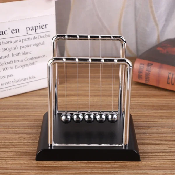 Newton's Cradle Balance Steel Ball Teaching Supplies Physics Science Pendulum Desktop Toys Stress Relief Gifts Home Decoration - Image 3