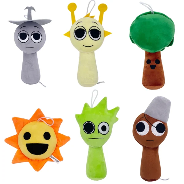 Sprunki Plush Toys Sprunki Incredibox Plush Doll Sprunki Game Cartoon Pillow Kids Birthday Gifts Stuffed Dolls Christmas Gift - Image 2