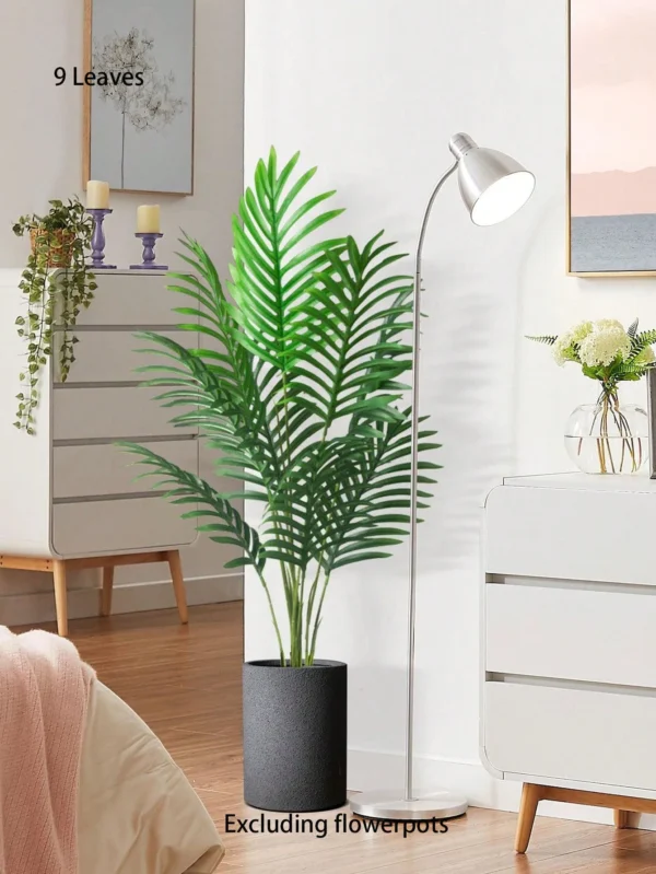 70-120cm Large Artificial Palm Tree Plastic Turtle Back Plants Leaf Schefflera Tropical Tree Home Office Party Outdoor Decor - Image 3