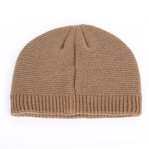 2023 New winter knit hats men's and women's outdoor warm thickening plus velvet loose  caps Skullies brand winter ski male bone - Image 6