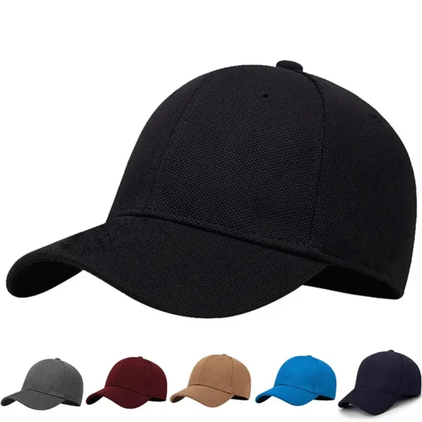 Unisex Rear Sealing Woven Fabric Baseball Caps Spring and Autumn Outdoor Sports Casual Hats Sunscreen Hat