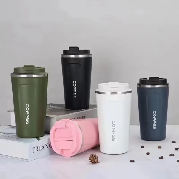 380/510ML Travel Stainless Steel Coffee Cup Thermal Mug Leak-Proof Thermos Bottle Tea Coffee Mug Vacuum Flask Insulated Cups Hot - Image 4