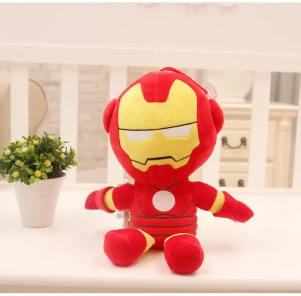 NEW 27cm Man Spidermaned Plush Toys Movie Dolls Marvel Avengers Soft Stuffed Hero Captain America Iron Christmas Gifts for Kids - Image 3