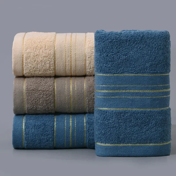 2pcs Home Shower Towels Suitable For Use In Gyms, Shower Rooms, Hotels, And Spa Centers As Soft Absorbent Towels - Image 3